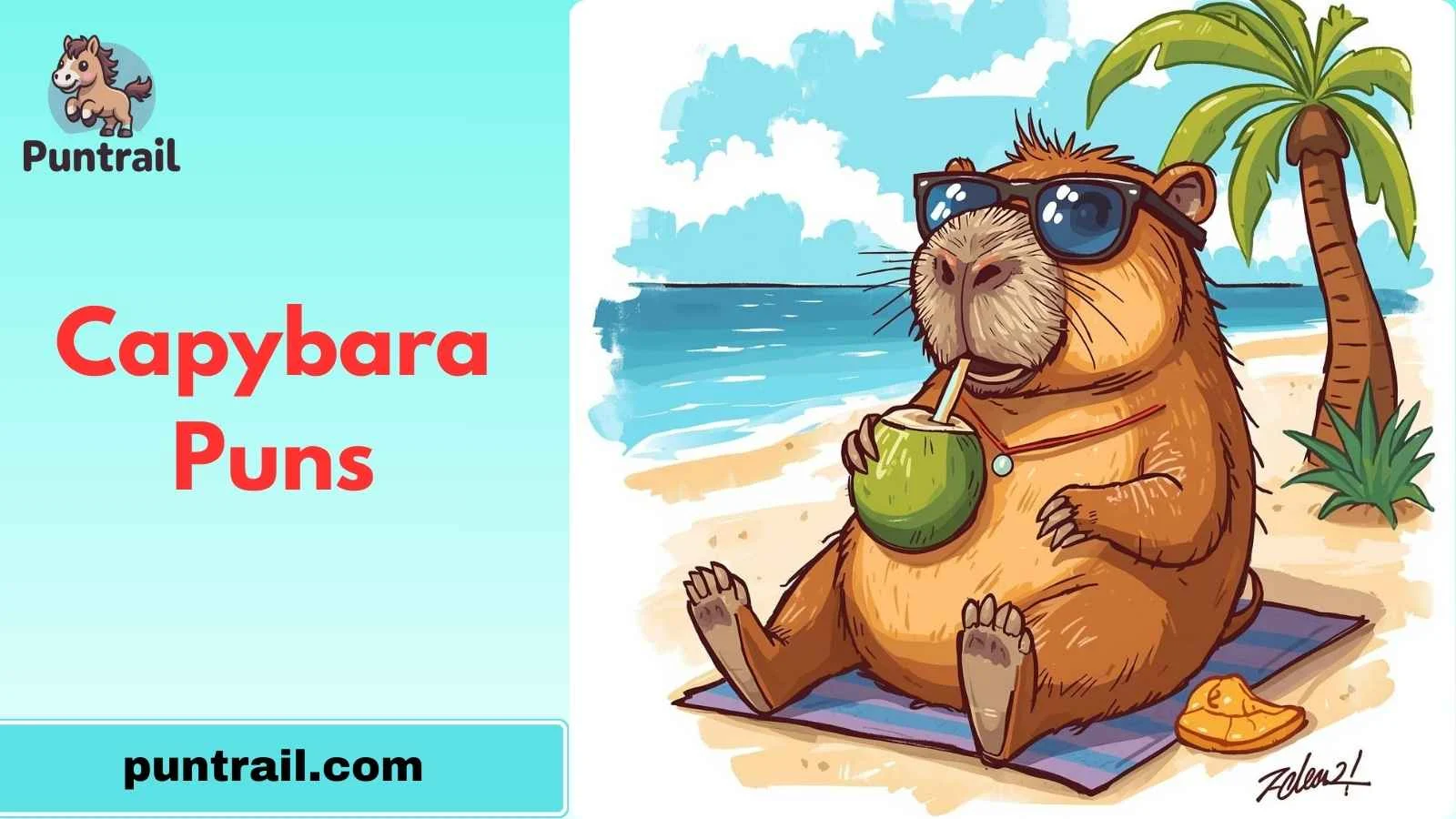 Capybara Puns