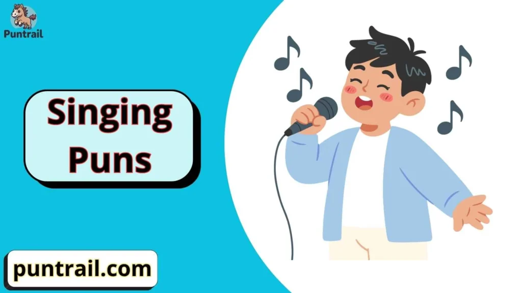 Singing Puns Captions