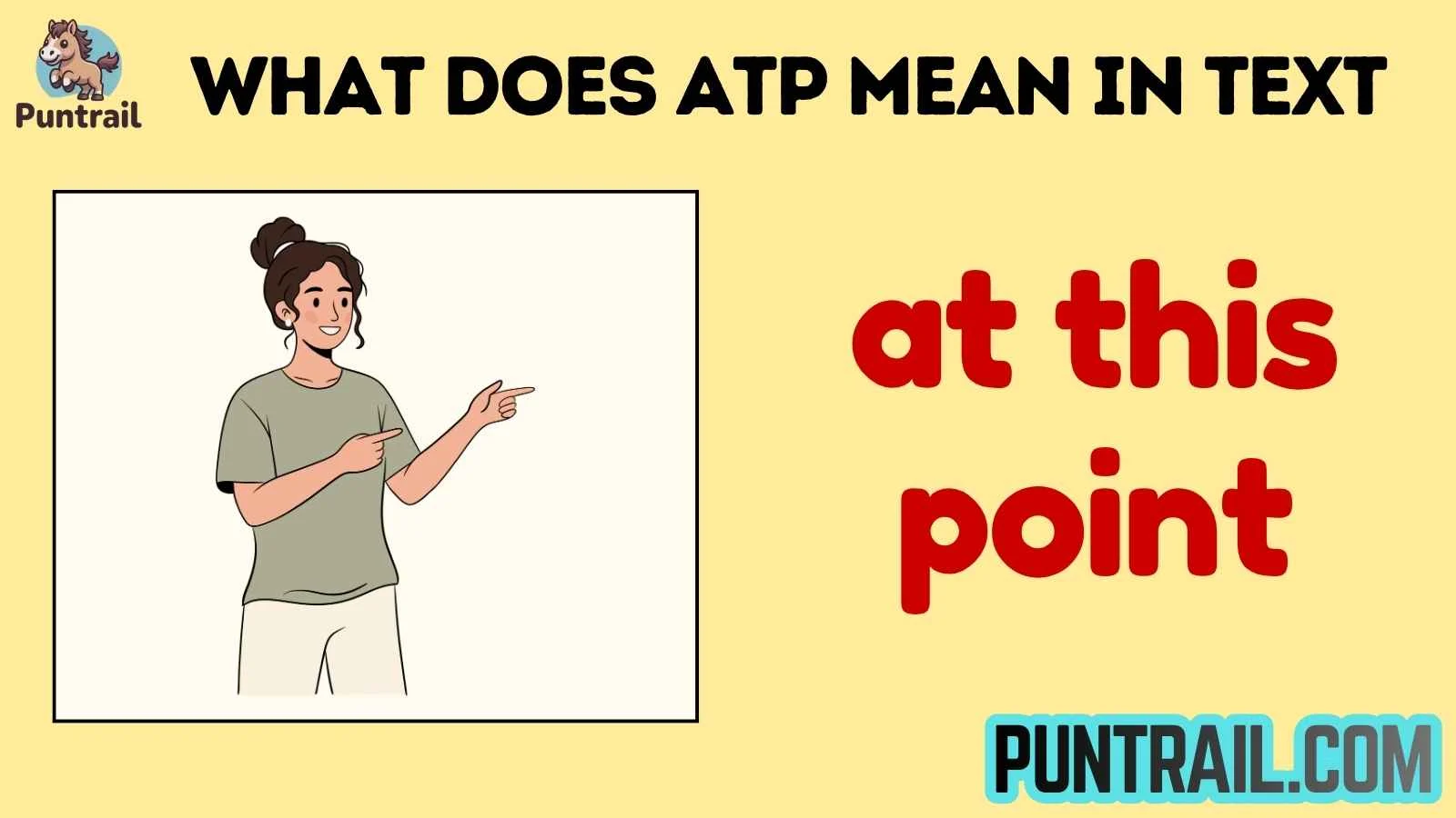 what does atp mean in text