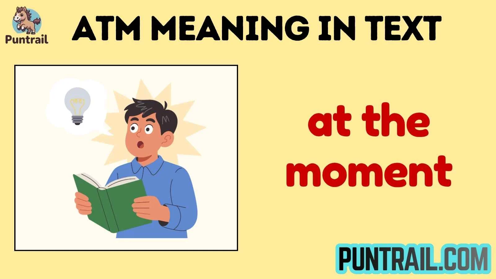 atm meaning in text