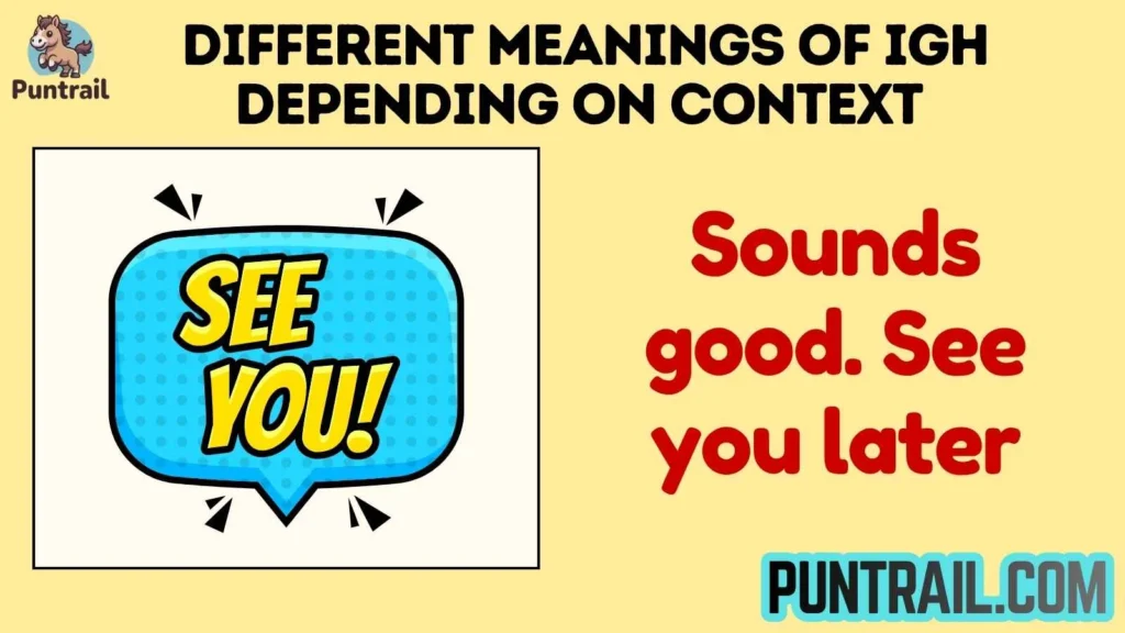 Different Meanings of IGH Depending on Context 