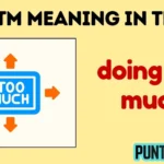 dtm meaning in text