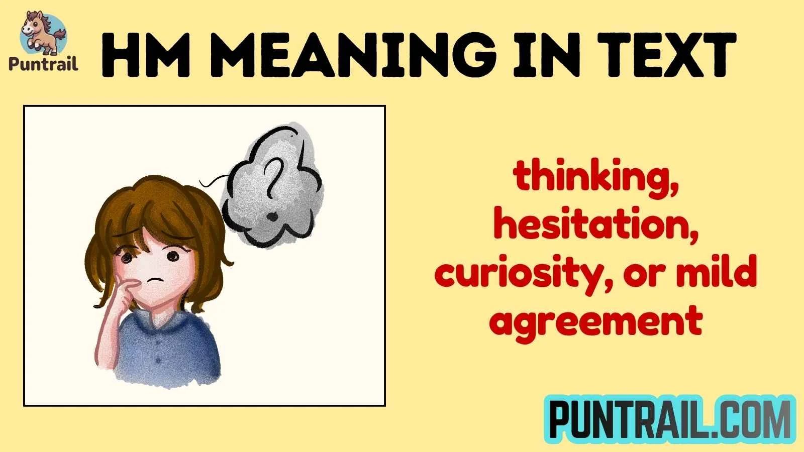 hm meaning in text