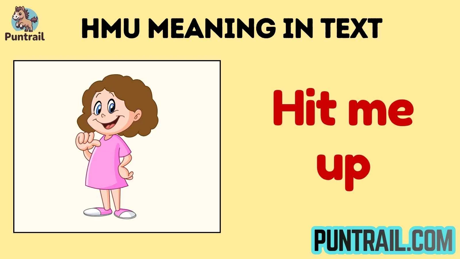 hmu meaning in text