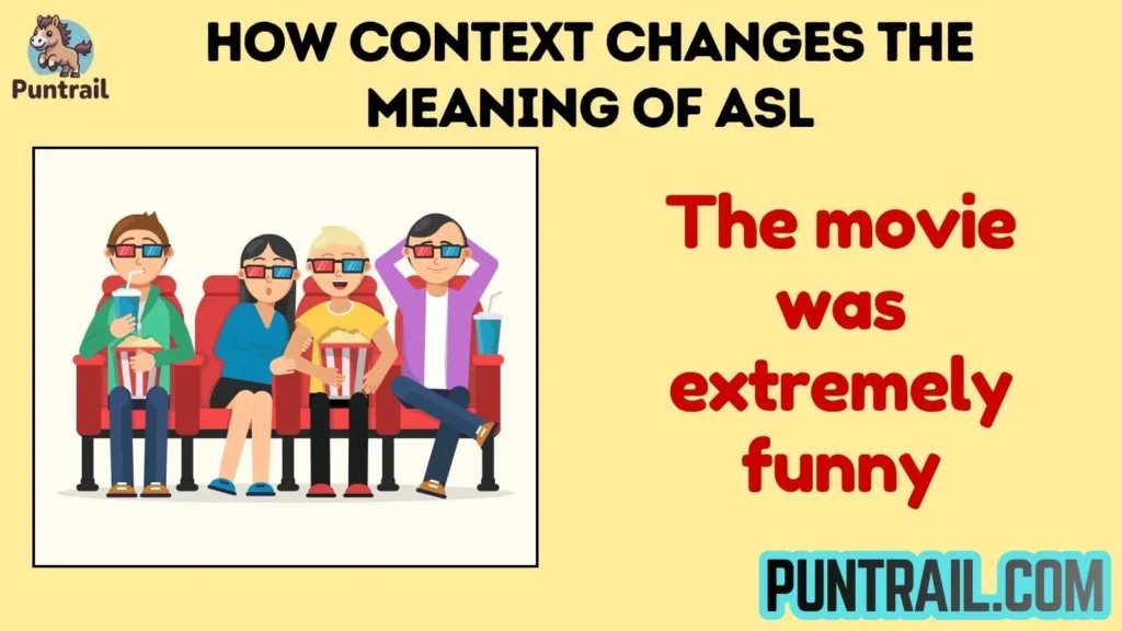How Context Changes the Meaning of ASL