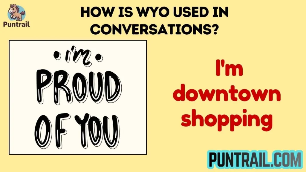 How Is WYO Used in Conversations?