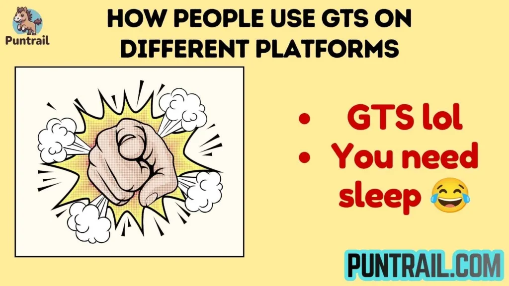 How People Use GTS on Different Platforms