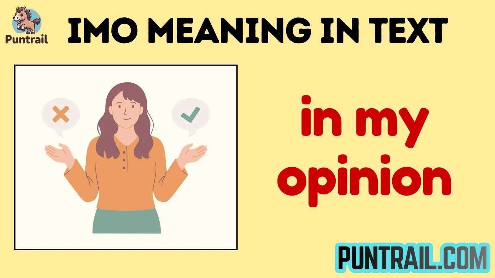 imo meaning in text