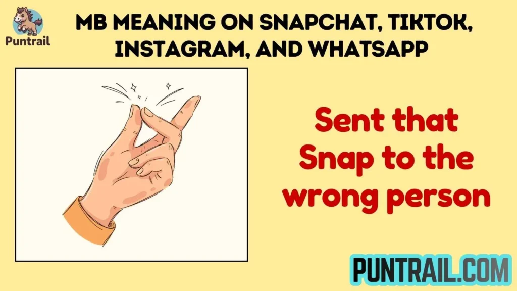 MB Meaning on Snapchat, TikTok, Instagram, and WhatsApp