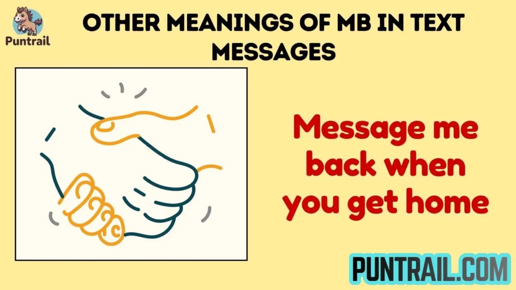 Other Meanings of MB in Text Messages