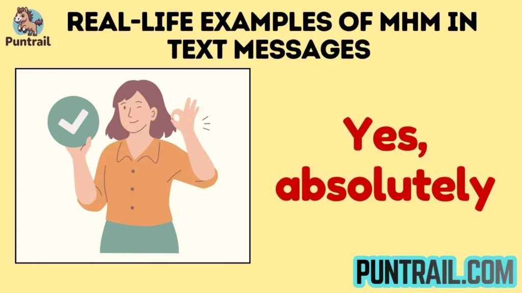 Real-Life Examples of MHM in Text Messages 