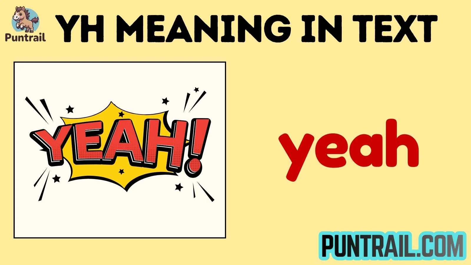 yh meaning in text