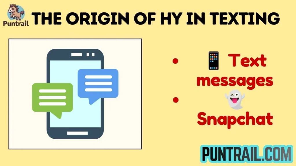 The Origin of HY in Texting