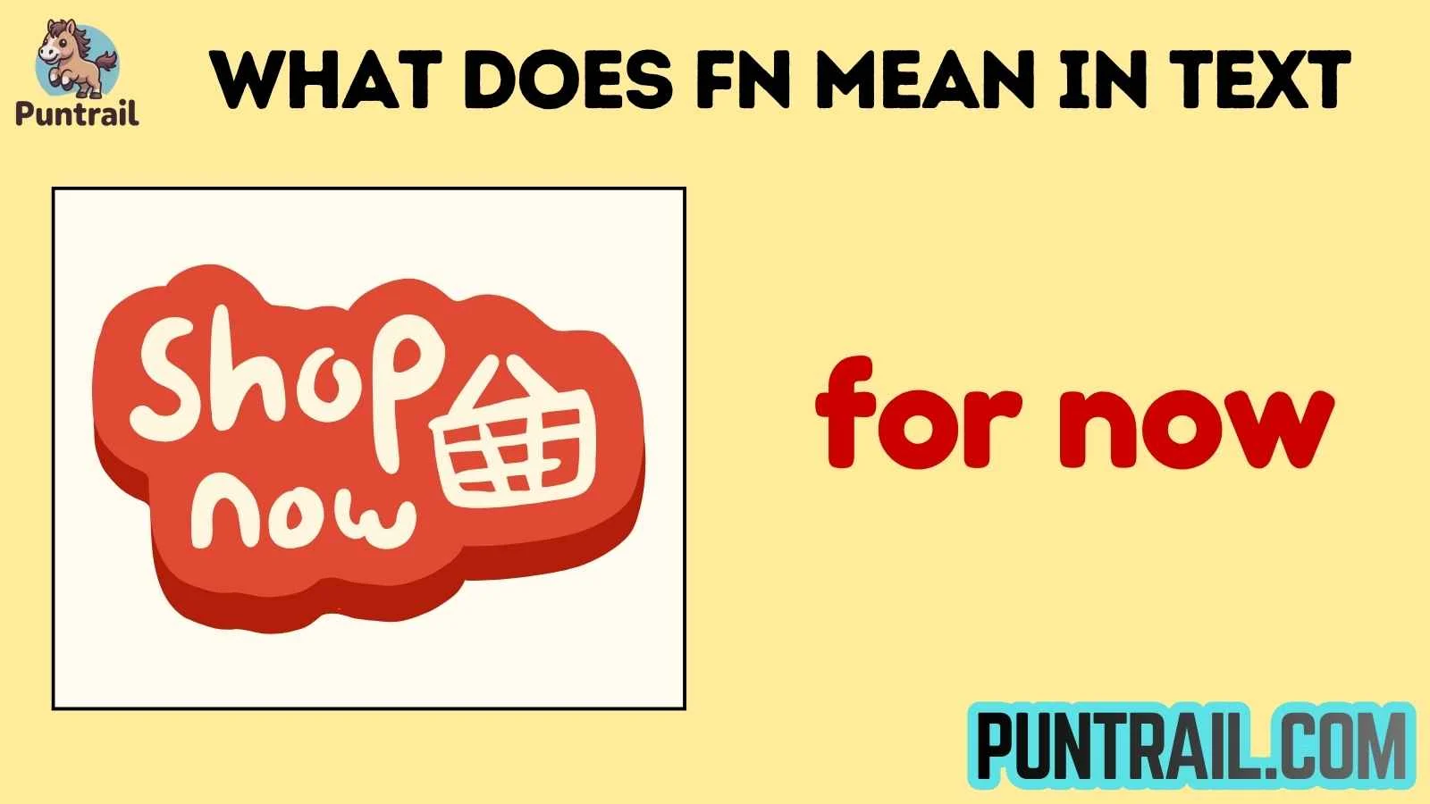 what does fn mean in text