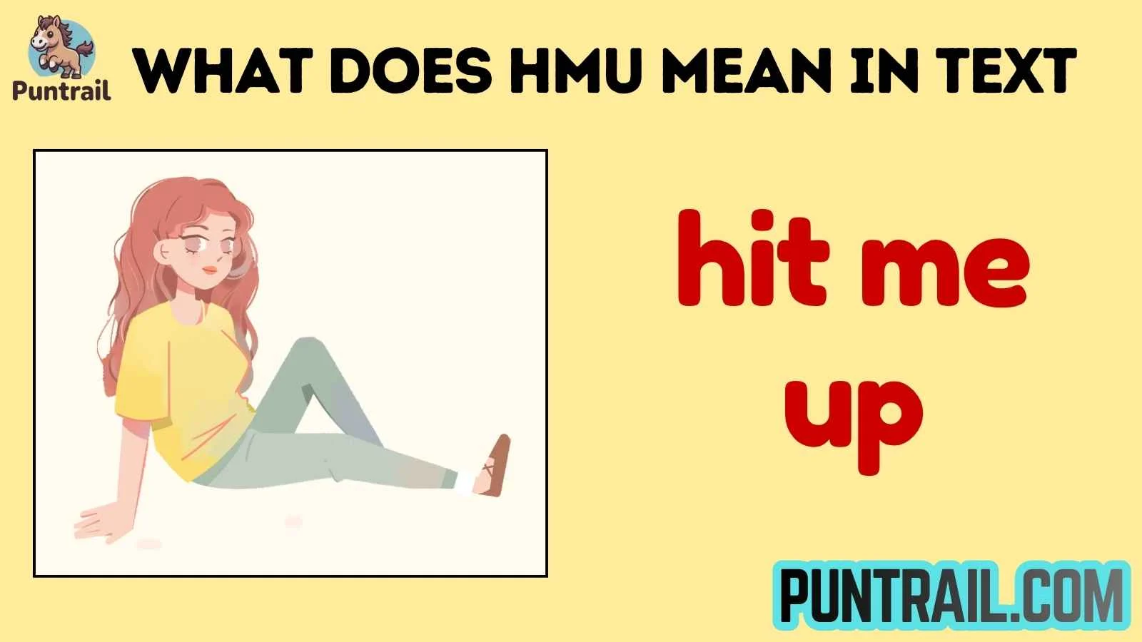 what does hmu mean in text