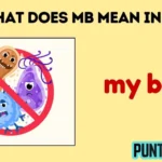 what does mb mean in text
