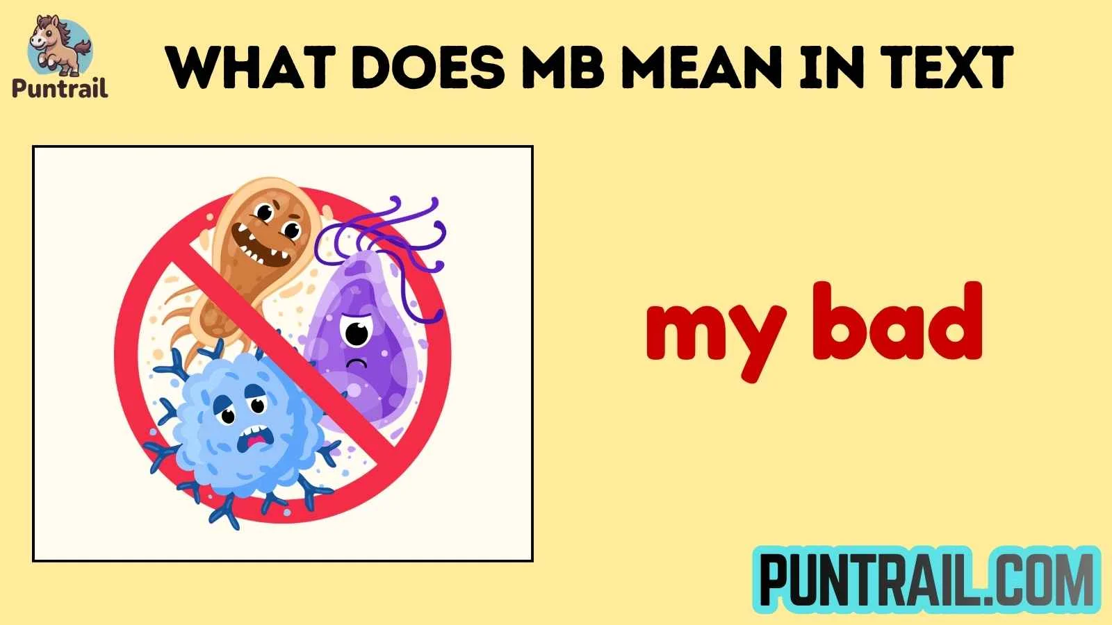 what does mb mean in text
