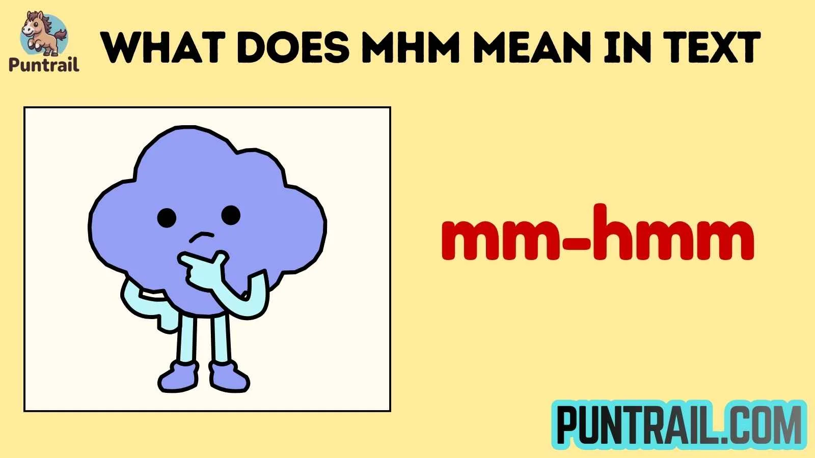 what does mhm mean in text