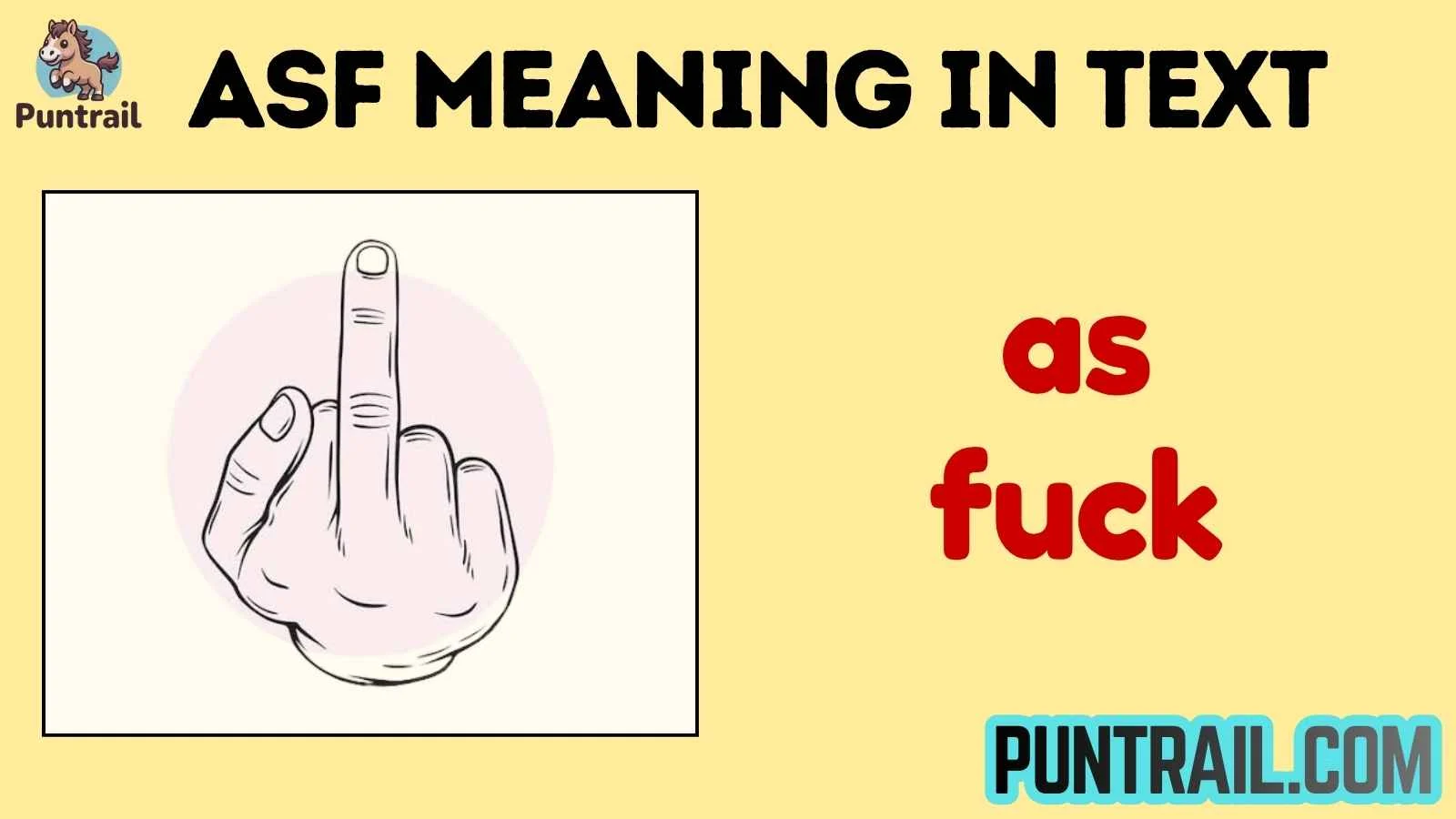 asf meaning in text