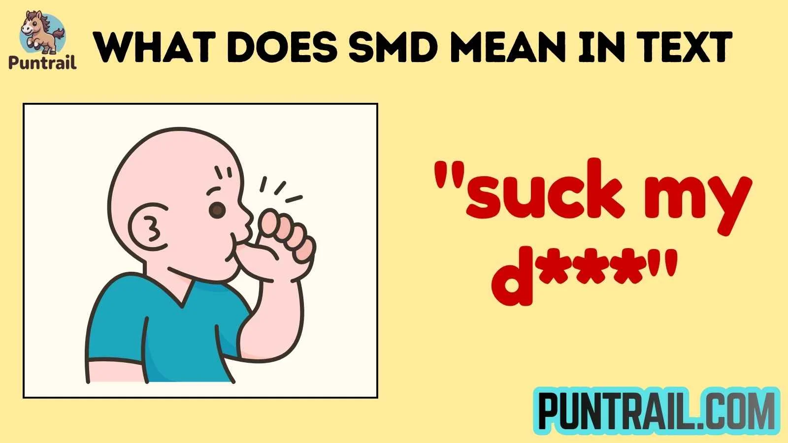 what does smd mean in text