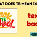 what does tb mean in text