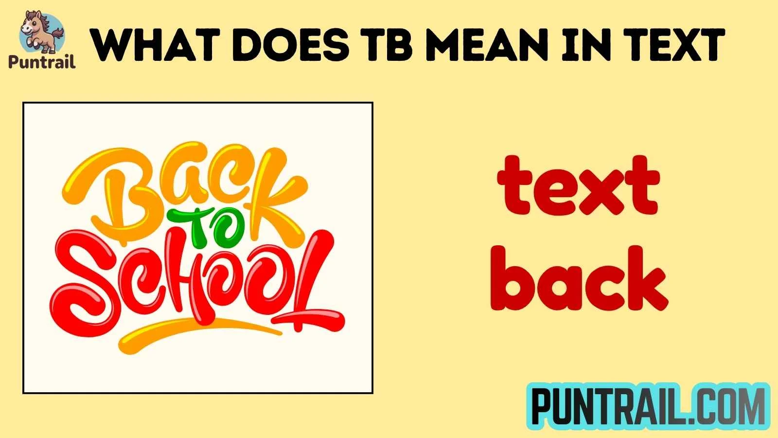 what does tb mean in text