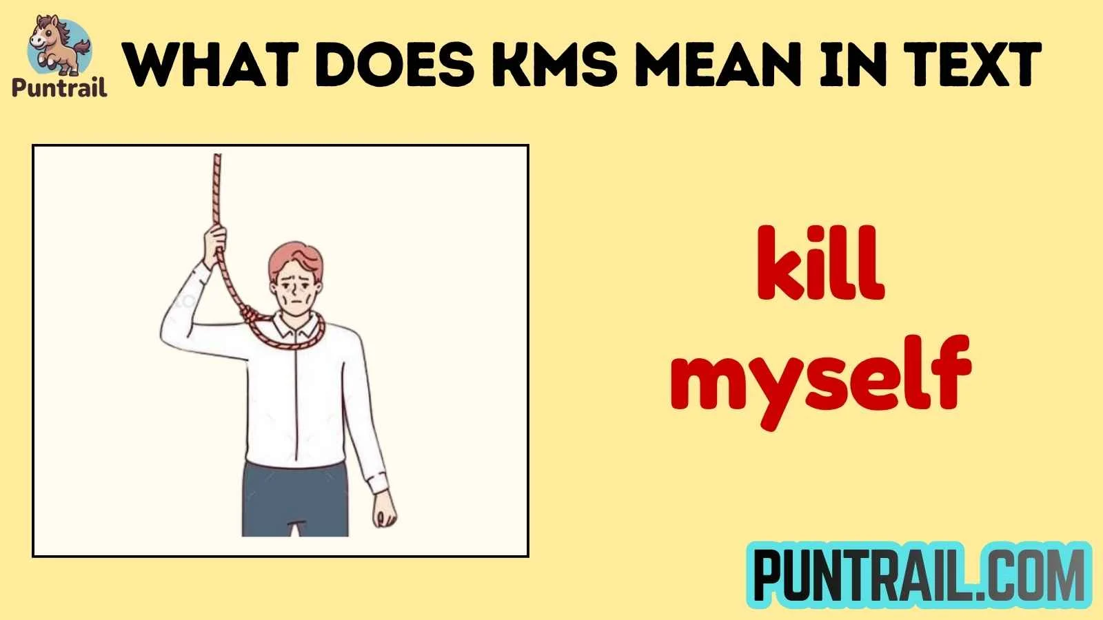 what does kms mean in text