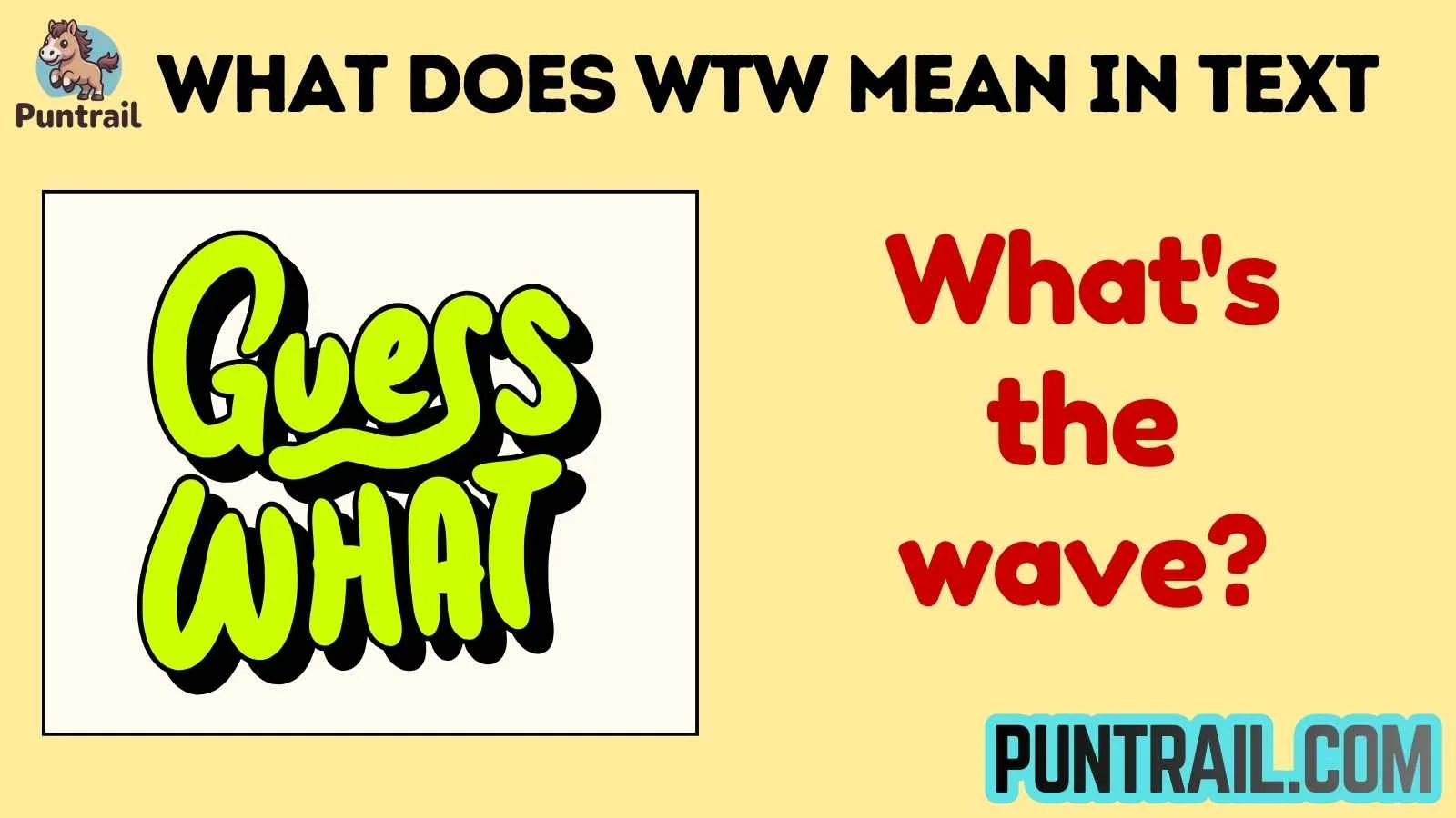 what does wtw mean in text
